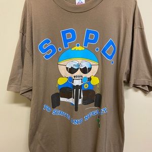 Vintage South Park Cartman police tee